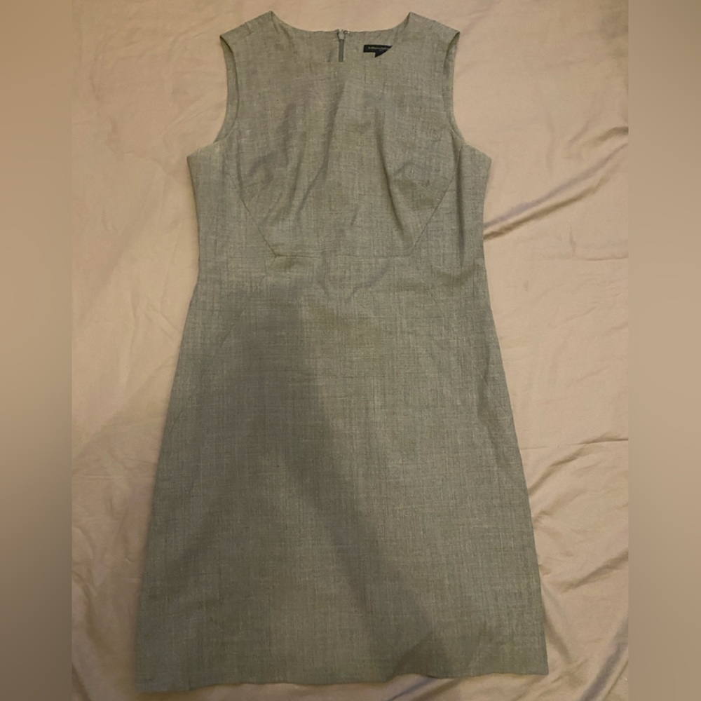 Banana Republic Elegant Gray Sleeveless Dress Size 8